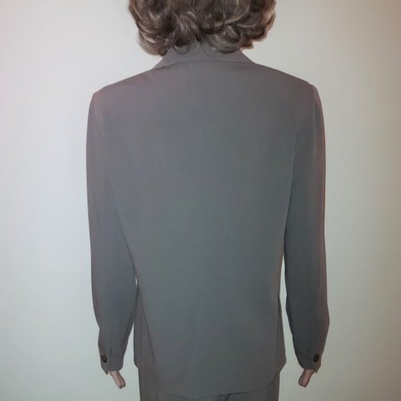 Rafaella Mocha Pantsuit Size 6 NWOT - Picture 8 of 8